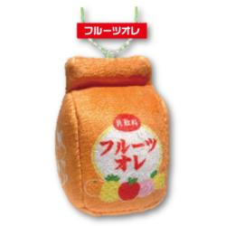 【フルーツオレ】かわいい牛乳マスコットぬいぐるみBC付