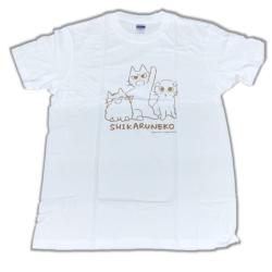 【白】しかるねこTシャツ 【当社限定】