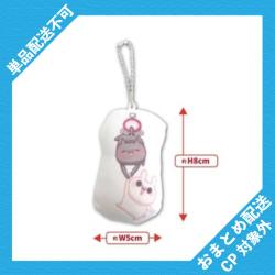 うさぎのしろとねこのくろ　ぺたんこマスコットボールチェーン【MOLLY.ONLINE限定】 ※景品説明有り