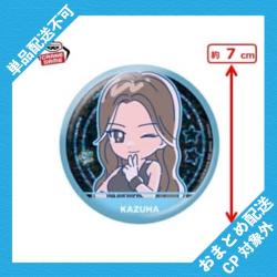 【KAZUHA ～ANTIFRAGILE～】LE SSERAFIM　のすたるぽっぷ ホログラム缶バッジ ※景品説明有り