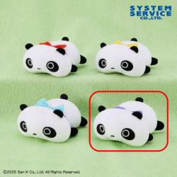 【バイオレット】たれぱんだ　リボンマスコットキーチェーン
