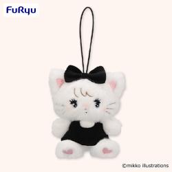 【ムース】mikko characters　BLACK RIBBON マスコット