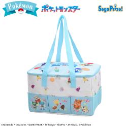 【ブルー】ポケットモンスター　プラチナムザッカ 保冷トートバッグ