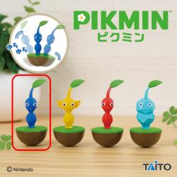 【青ピクミン】ピクミン　ゆらゆらフィギュア