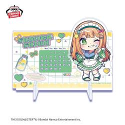 【紫雲清夏】学園アイドルマスター　きゅるぽっぷん アクリル万年カレンダーvol.3
