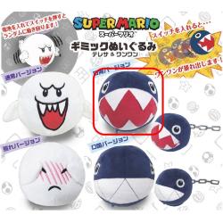 【ワンワン(口開バージョン)】スーパーマリオ　ギミックぬいぐるみ