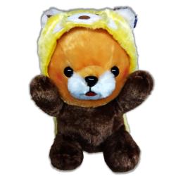 【豆太郎】豆しば三兄弟　ゆるレッサーパンダジャンボ【当社限定】