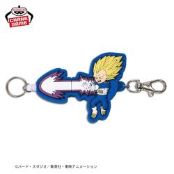 【スーパーサイヤ人3ベジータ(ミニ)】ドラゴンボールDAIMA　伸びるリールラバーvol.2