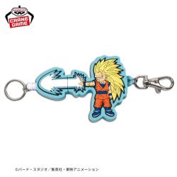 【スーパーサイヤ人3孫悟空(ミニ)】ドラゴンボールDAIMA　伸びるリールラバーvol.2