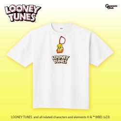 【白】LOONEY TUNES　Tシャツ
