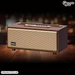 【ダークブラウン】ワイヤレスウッドスピーカーFUGA