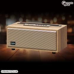 【ライトブラウン】ワイヤレスウッドスピーカーFUGA