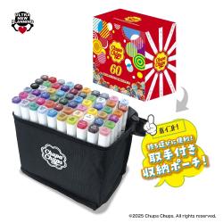 チュッパチャプス　60カラーイラストマーカーペン