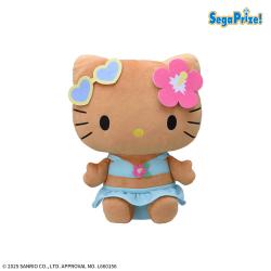 ハローキティ　Lぬいぐるみ 日焼けギャルVer.
