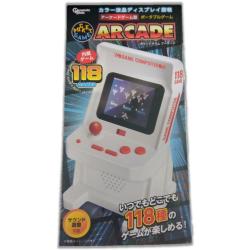 【白】ARCADE　アーケードゲーム型ポータブルゲーム