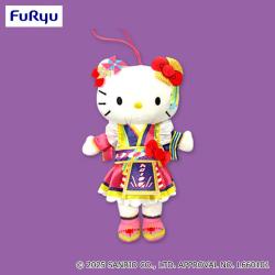 【ハローキティ】サンリオキャラクターズ　ピューロランドコラボレーション ライブキャラぬいぐるみ