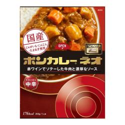 大塚食品 ボンカレーネオ 牛肉の旨み 中辛 200g【2026/04/30】