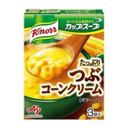 【たっぷりつぶコーンクリーム】クノール カップスープ【2026/07/31】