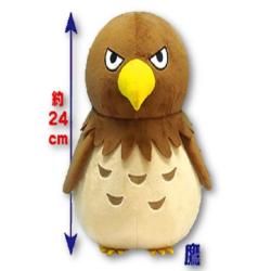【鷹】一富士二鷹三茄子!　縁起物ぬいぐるみジャンボ