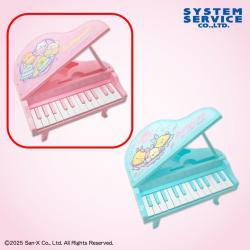 【ピンク】すみっコぐらし　夢みるしっぽず 光る！電子ピアノおもちゃ