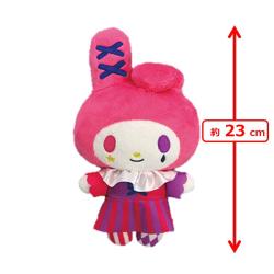 【マイメロディ(にっこり)】マイメロディ・クロミ ナイトサーカスぬいぐるみ～マイメロディ・クロミ～＜シール付き＞