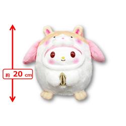 【オレンジ】マイメロディ　カラフルハムスターぬいぐるみ