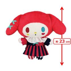 【マイメロディ(おちょぼ口)】マイメロディ・クロミ ナイトサーカスぬいぐるみ～マイメロディ・クロミ～＜シール付き＞