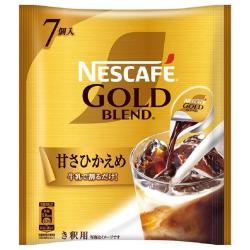 ネスカフェ ゴールドブレンド ポーション 甘さひかえめ【2026/08/31】