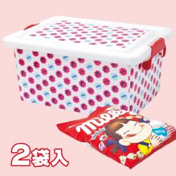 【白】不二家 ミルキー コンテナBOX【2026/05/31】