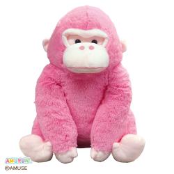 【ピンク】ウホウホゴリラのゴリくん　いろ色ウルトラBIG