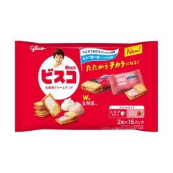【クリームサンドビスケット】ビスコ大袋【2026/07/31】