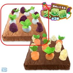 【だいこんとさつまいも】畑ぬいぐるみ～4種大収穫～