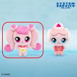 【ハチュピン】キラキラ キャッチ！ティニピン　ぬいぐるみBIG ピンクアソート