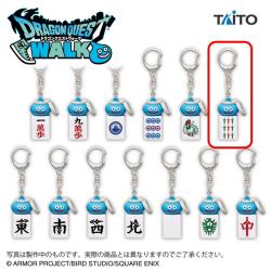 【九索】ドラゴンクエストウォーク　ツモるんです スラミチの麻雀牌キーホルダー