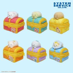 映画すみっコぐらし4　宝箱ぬいぐるみポーチ