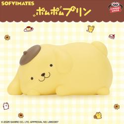 サンリオキャラクターズ　SOFVIMATES〜ポムポムプリン リラックスver.〜