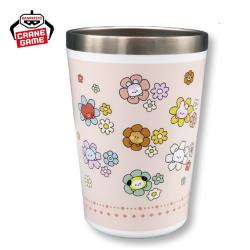 【ピンク】BT21　minini happy Flower ステンレスマルチタンブラー