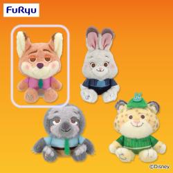 【ニック】ズートピア2　ミルキーボア マスコット〜ニック・ジュディ・クロウハウザー・フラッシュ〜