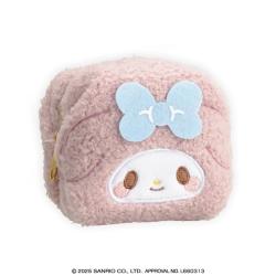 【マイメロディ】サンリオキャラクターズ　むきゅむきゅミニキャラメルポーチ