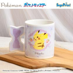 【パープル】ポケットモンスター　プラチナムザッカ リボンマグカップ