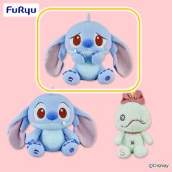 【ディズニー スティッチ(しょんぼり)】ディズニー スティッチ　ミルキーボア くすんBIGぬいぐるみ