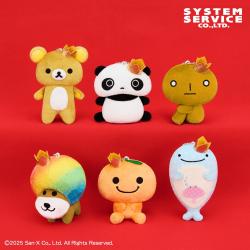 San-Xオールスターズ　きらきら王冠マスコットキーチェーン