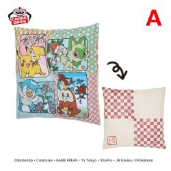 【A】ポケットモンスター　座布団クッション〜WAGARA -ART-〜