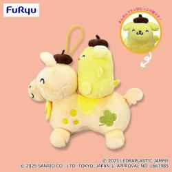 【ポムポムプリン】RODY×SANRIO CHARACTERS　ちいさなペアぬいぐるみ〜ハローキティ・シナモロール・ポムポムプリン〜
