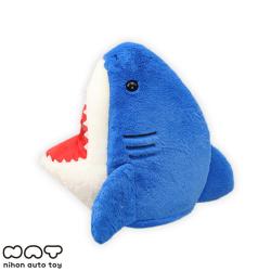 【ブルー】サメぬいぐるみマスク2