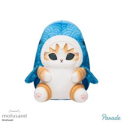 【青藍】mofusand　サメにゃん〜和〜 BIGぬいぐるみ