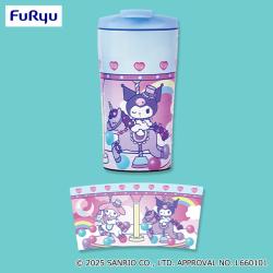 【マイメロディ・クロミ】サンリオキャラクターズ　しゅがふわ かる〜せる ふたつきタンブラー【当社限定】