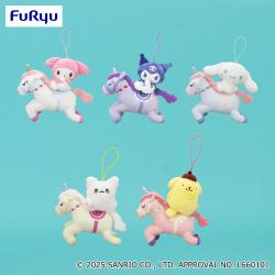 【当社限定】サンリオキャラクターズ　しゅがふわ かる〜せる ちいさなペアぬいぐるみ