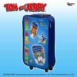 【ブルー】トムとジェリー ソフトキャリーケース 
