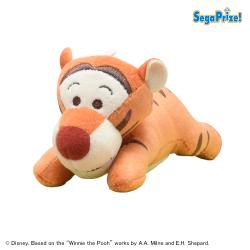 【ティガー】くまのプーさん　赤いほっぺ 寝そべり マスコット